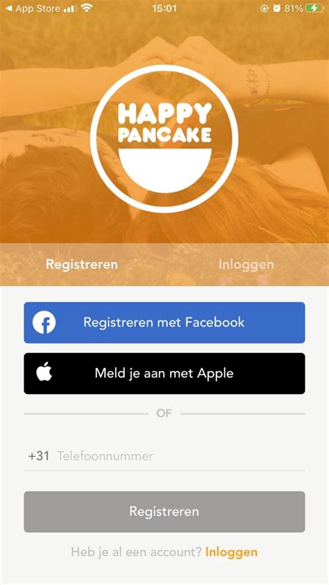 happypancake inloggen|Registreren